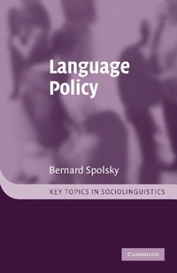 Enlarge image Cover: Language Policy - Cambridge University Press