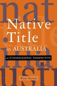 Enlarge image Cover: Native Title in Australia - Cambridge University Press
