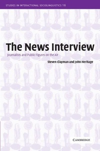 Enlarge image Cover: The News Interview - Cambridge University Press
