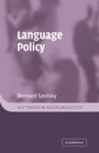 Cover: Language Policy - Cambridge University Press
