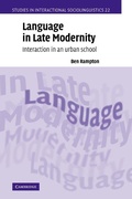 Cover: Language in Late Modernity - Cambridge University Press