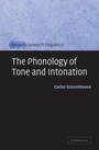 Cover: The Phonology of Tone and Intonation - Cambridge University Press