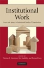 Cover: Institutional Work - Cambridge University Press