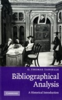 Abbildung von: Bibliographical Analysis - Cambridge University Press