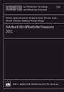 Bild: Jahrbuch für öffentliche Finanzen (2012) - Berliner Wissenschafts-Verlag