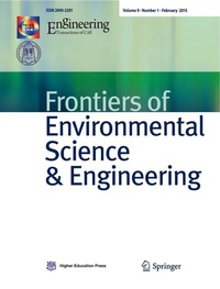 Abbildung von: Frontiers of Environmental Science & Engineering - Higher Education Press