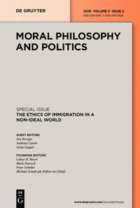 Abbildung von: Moral Philosophy and Politics - De Gruyter