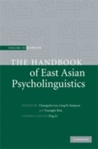 Abbildung von: The Handbook of East Asian Psycholinguistics: Volume 3, Korean - Cambridge University Press