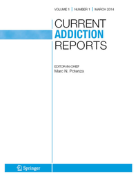 Abbildung von: Current Addiction Reports - Springer