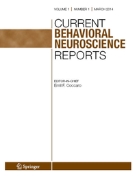 Abbildung von: Current Behavioral Neuroscience Reports - Springer
