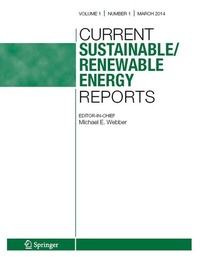 Abbildung von: Current Sustainable/Renewable Energy Reports - Springer