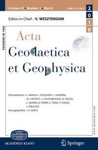 Abbildung von: Acta Geodaetica et Geophysica - Akadémiai Kiadó