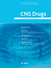 Abbildung von: CNS Drugs - Adis