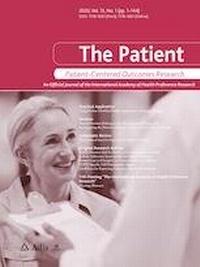 Abbildung von: The Patient - Patient-Centered Outcomes Research - Adis