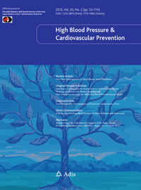 Abbildung von: High Blood Pressure & Cardiovascular Prevention - Adis
