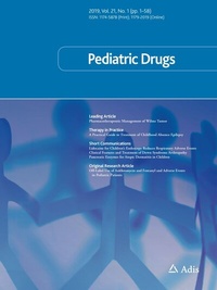 Abbildung von: Pediatric Drugs - Adis