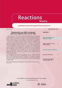 Abbildung von: Reactions Weekly - Adis