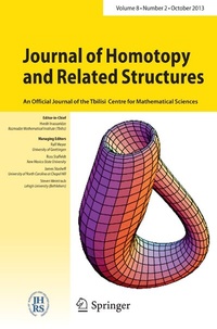 Abbildung von: Journal of Homotopy and Related Structures - Springer