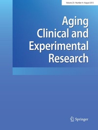 Abbildung von: Aging Clinical and Experimental Research - Springer