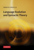 Cover: Language Evolution and Syntactic Theory - Cambridge University Press