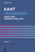 Bild: Kant Yearbook - De Gruyter