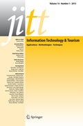 Abbildung von: Information Technology & Tourism - Springer
