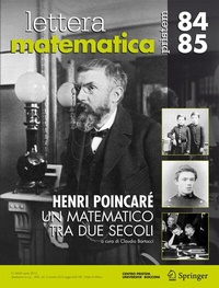 Abbildung von: Lettera Matematica Pristem - Springer