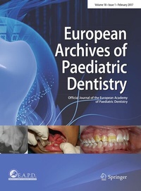 Abbildung von: European Archives of Paediatric Dentistry - Springer