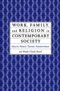 Cover: Work, Family and Religion in Contemporary Society - Routledge