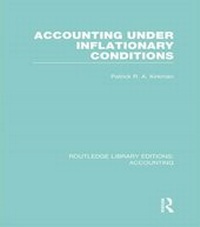 Abbildung von: Accounting Under Inflationary Conditions (RLE Accounting) - Routledge