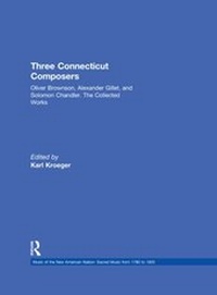 Abbildung von: Three Connecticut Composers - Routledge