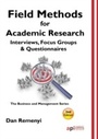 Cover: Field Methods for Academic Research - Academic Conferences Publishing International