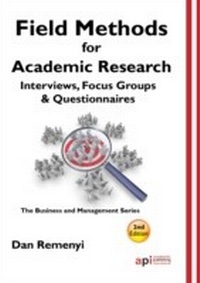 Enlarge image Cover: Field Methods for Academic Research - Academic Conferences Publishing International