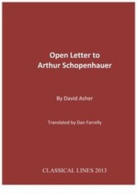 Enlarge image Cover: Open Letter to Arthur Schopenhauer - Carysfort Press Limited