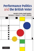 Cover: Performance Politics and the British Voter - Cambridge University Press