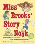 Cover: Miss Brooks' Story Nook (where tales are told and ogres are welcome) - Knopf Books for Young Readers
