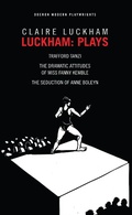 Cover: Luckham: Plays - Oberon Books Ltd