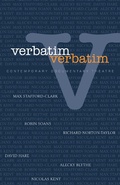 Cover: Verbatim, Verbatim - Oberon Books Ltd