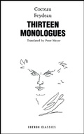 Cover: Cocteau & Feydeau: Thirteen Monologues - Oberon Books Ltd