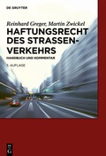 Cover: Haftungsrecht des Stra&szlig;enverkehrs - De Gruyter