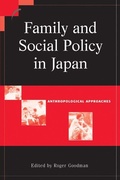 Cover: Family and Social Policy in Japan - Cambridge University Press