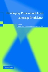 Enlarge image Cover: Developing Professional-Level Language Proficiency - Cambridge University Press