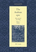 Cover: The Arabian Epic: Volume 2, Analysis - Cambridge University Press