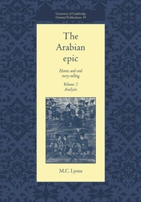 Enlarge image Cover: The Arabian Epic: Volume 2, Analysis - Cambridge University Press