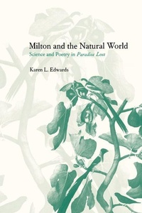 Enlarge image Cover: Milton and the Natural World - Cambridge University Press