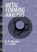 Cover: Metal Forming Analysis - Cambridge University Press