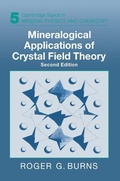 Cover: Mineralogical Applications of Crystal Field Theory - Cambridge University Press
