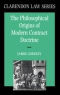 Cover: The Philosophical Origins of Modern Contract Doctrine - OUP eBook