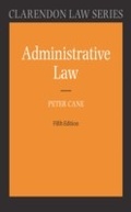 Cover: Administrative Law - OUP eBook