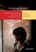 Cover: Contested Politics of Educational Reform in India - OUP India